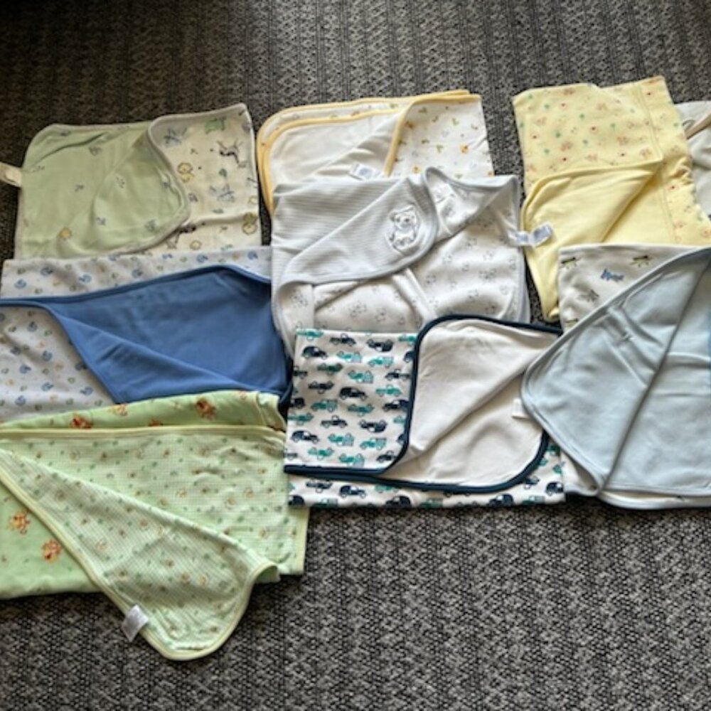 Baby Boy Receiving Blankets